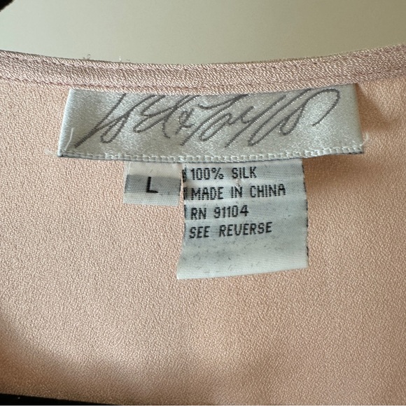 Vintage Silk Sleeveless Top - Picture 3 of 3